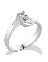 Anello Gemoro Donna in Oro bianco Diamante 0.04 Ct TSS087BIA04 - TSS087BIA04